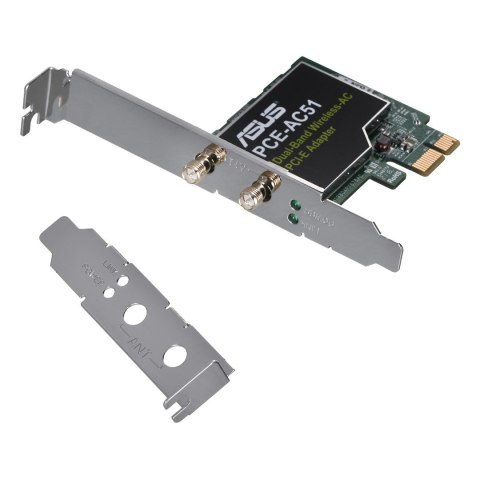 ASUS Karta sieciowa ASUS PCE-AC51 (PCI-E) ASUS Karta sieciowa ASUS PCE-AC51 (PCI-E)