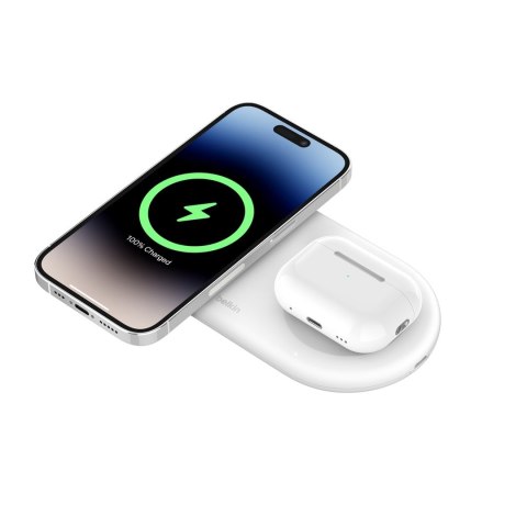 Belkin BELKIN BEZPRZEWODOWA ŁADOWARKA PODKŁADKA QI2 15W BIAŁA