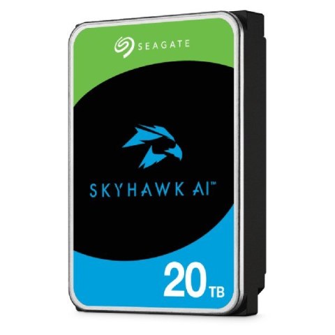 Seagate Dysk twardy HDD Seagate Skyhawk AI 20TB 3,5" SATA ST20000VE003 Seagate Dysk twardy HDD Seagate Skyhawk AI 20TB 3,5" SATA ST20000VE003
