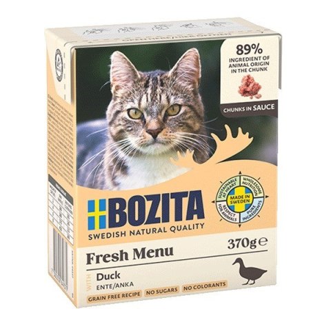 BOZITA BOZITA Kaczka w sosie - mokra karma dla kota 370g BOZITA BOZITA Kaczka w sosie - mokra karma dla kota 370g