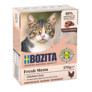 BOZITA BOZITA Wątróbka drobiowa w sosie - dla kota - 370g