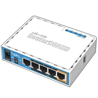MikroTik Router WiFi 5 Mikrotik hAP ac lite (RB952Ui-5ac2nD) 2,4GHz(2x2)/5GHz(1x1) 5p