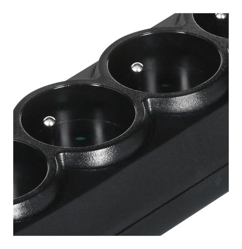 Ever Listwa antyprzepięciowa Ever Classic 3,0m (5 x UTE; 10 A; kolor czarny) (T/LZ09-CLA030/0000)