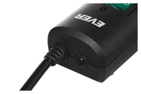 Ever Listwa przeciwprzepięciowa Ever OPTIMA 5,0m (6 x UTE; 10 A; kolor czarny) (T/LZ08-OPT050/0000)