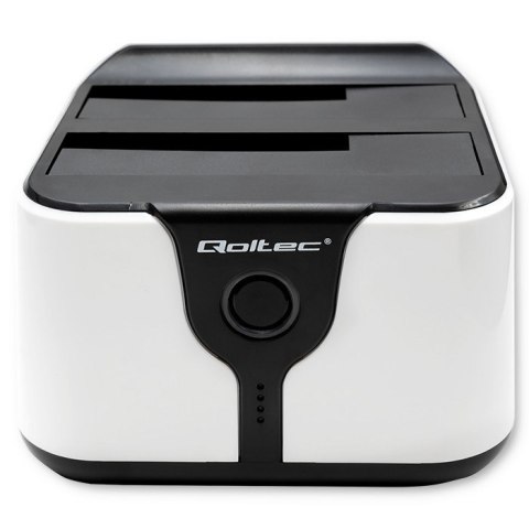 Qoltec QOLTEC STACJA DOKUJĄCA DO DYSKÓW HDD SSD 2.5" 3.5" | SATA III | USB 3.0 | SUPER SPEED 5GB/S | Z FUNKCJĄ KLONOWANIA OFFLINE Qoltec QOLTEC STACJA DOKUJĄCA DO DYSKÓW HDD SSD 2.5" 3.5" | SATA III | USB 3.0 | SUPER SPEED 5GB/S | Z FUNKCJĄ KLONOWANIA OFFLINE