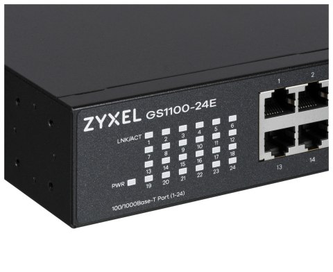 ZyXEL Switch Zyxel GS1100-24E 24p Unmanaged Gigabit