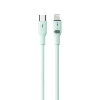 HAVIT Kabel Havit Typ C-Lightning CB6281 1.0m (zielony)