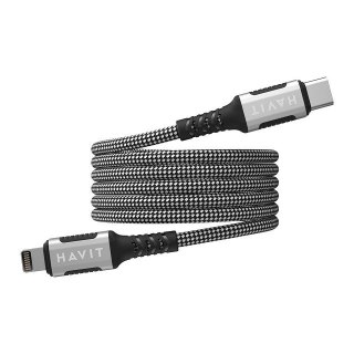 HAVIT Kabel magnetyczny Havit Typ C-Lightning (czarny)