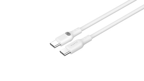 HAVIT Kabel Havit Typ C-Typ C CB6280 (biały; 100cm)