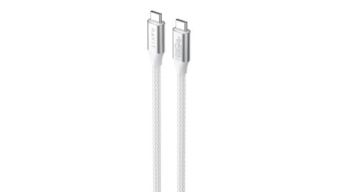 HAVIT Kabel Havit Typ C-Typ C CB6290 (biały/szary; 100cm)