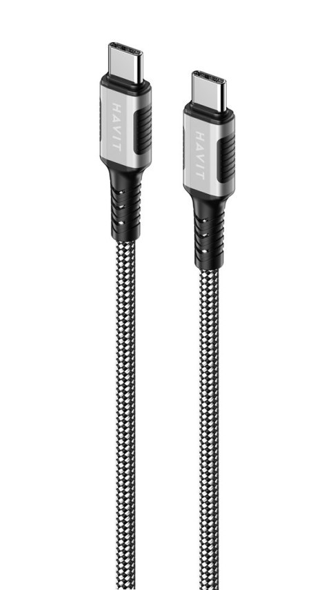 HAVIT Kabel magnetyczny Havit Typ C-Typ C CB6297 czarny HAVIT Kabel magnetyczny Havit Typ C-Typ C CB6297 czarny