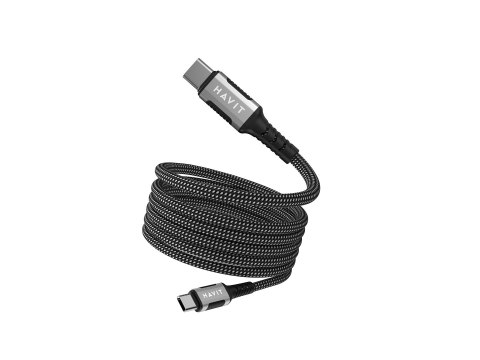 HAVIT Kabel magnetyczny Havit Typ C-Typ C CB6297 czarny HAVIT Kabel magnetyczny Havit Typ C-Typ C CB6297 czarny