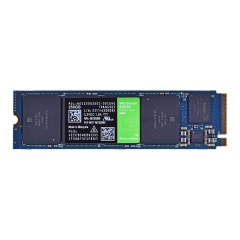 WD Dysk SSD WD Green SN350 WDS250G2G0C (250GB ; M.2 ; PCIe NVMe 3.0 x4) WD Dysk SSD WD Green SN350 WDS250G2G0C (250GB ; M.2 ; PCIe NVMe 3.0 x4)