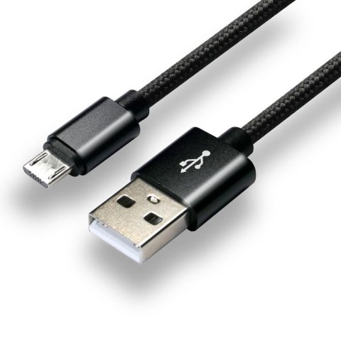 EverActive Kabel zasilający everActive CBB-1MB (USB - Micro USB ; 1m; kolor czarny) EverActive Kabel zasilający everActive CBB-1MB (USB - Micro USB ; 1m; kolor czarny)