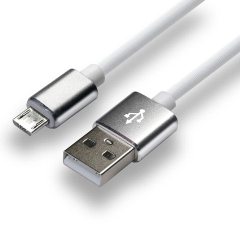 EverActive Kabel zasilający everActive CBS-1MW (USB - Micro USB ; 1m; kolor biały) EverActive Kabel zasilający everActive CBS-1MW (USB - Micro USB ; 1m; kolor biały)