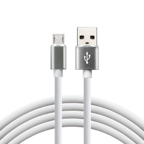 EverActive Kabel zasilający everActive CBS-1MW (USB - Micro USB ; 1m; kolor biały) EverActive Kabel zasilający everActive CBS-1MW (USB - Micro USB ; 1m; kolor biały)