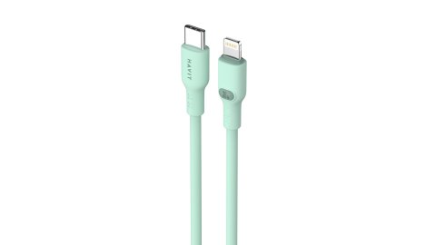 HAVIT Kabel Havit Typ C-Lightning CB6281 1.0m (zielony) HAVIT Kabel Havit Typ C-Lightning CB6281 1.0m (zielony)
