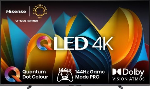 HISENSE Telewizor Hisense 100E7NQ 100" 4K Ultra HD VIDAA Dolby Atmos DVB-T2 Czarny HISENSE Telewizor Hisense 100E7NQ 100" 4K Ultra HD VIDAA Dolby Atmos DVB-T2 Czarny