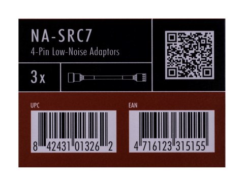 Noctua Mocowanie wentylatora NOCTUA NA-SRC7 3 szt. Low-Noise Adaptors 4-Pin Noctua Mocowanie wentylatora NOCTUA NA-SRC7 3 szt. Low-Noise Adaptors 4-Pin