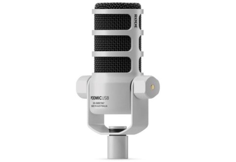 RODE RODE PodMic USB White - Mikrofon Dynamiczny Podcast RODE RODE PodMic USB White - Mikrofon Dynamiczny Podcast