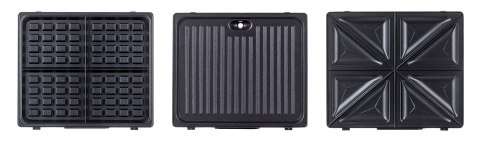 Ravanson Opiekacz 3 w 1 Ravanson OP-7050 (1200W; kolor czarny)