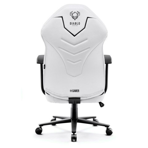 DIABLO CHAIRS Fotel gamingowy DIABLO X-GAMER fotel czarno-biały DIABLO CHAIRS Fotel gamingowy DIABLO X-GAMER fotel czarno-biały