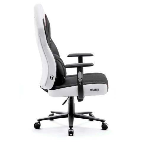DIABLO CHAIRS Fotel gamingowy DIABLO X-GAMER fotel czarno-biały DIABLO CHAIRS Fotel gamingowy DIABLO X-GAMER fotel czarno-biały