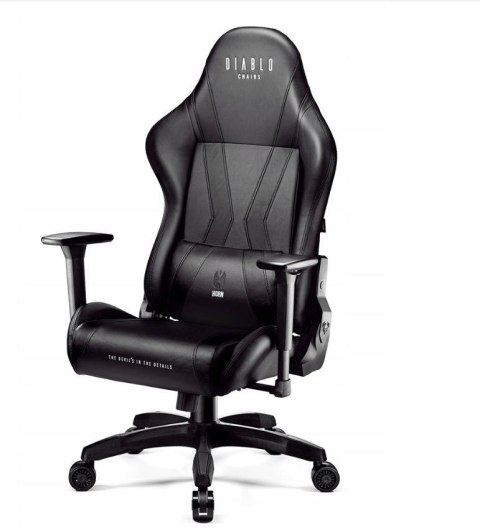 DIABLO CHAIRS Fotel gamingowy DIABLO X-HORN 2.0 king fotel czarno-czarny