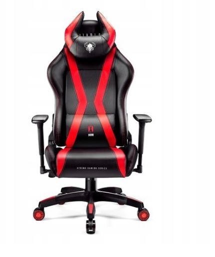 DIABLO CHAIRS Fotel gamingowy DIABLO X-HORN 2.0 normal fotel czarno-czerwony