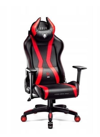 DIABLO CHAIRS Fotel gamingowy DIABLO X-HORN 2.0 normal fotel czarno-czerwony