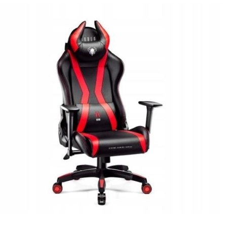 DIABLO CHAIRS Fotel gamingowy DIABLO X-HORN 2.0 normal fotel czarno-czerwony