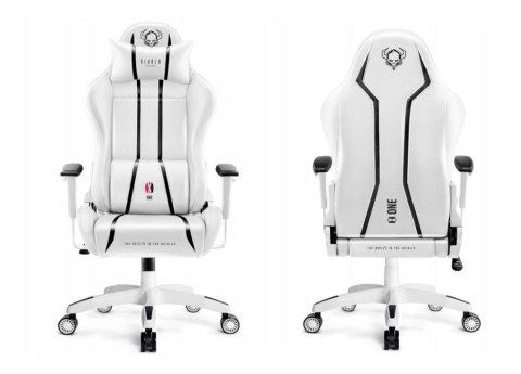 DIABLO CHAIRS Fotel gamingowy DIABLO X-ONE 2.0 normal fotel biało-czarny