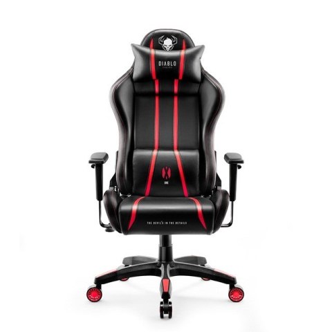 DIABLO CHAIRS Fotel gamingowy DIABLO X-ONE 2.0 normal fotel czarno-czerwony