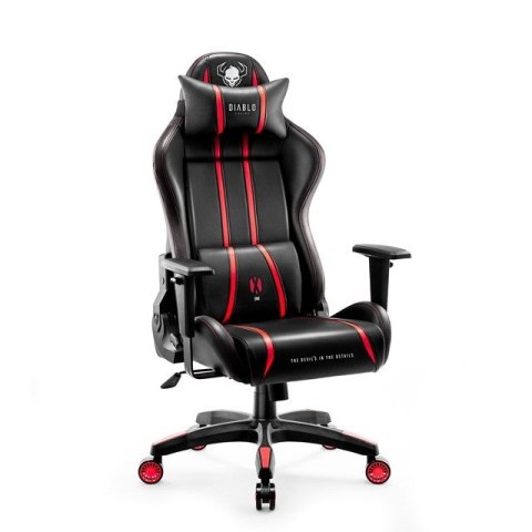 DIABLO CHAIRS Fotel gamingowy DIABLO X-ONE 2.0 normal fotel czarno-czerwony