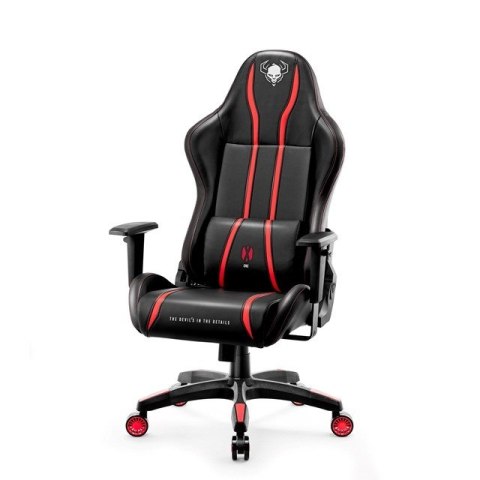 DIABLO CHAIRS Fotel gamingowy DIABLO X-ONE 2.0 normal fotel czarno-czerwony