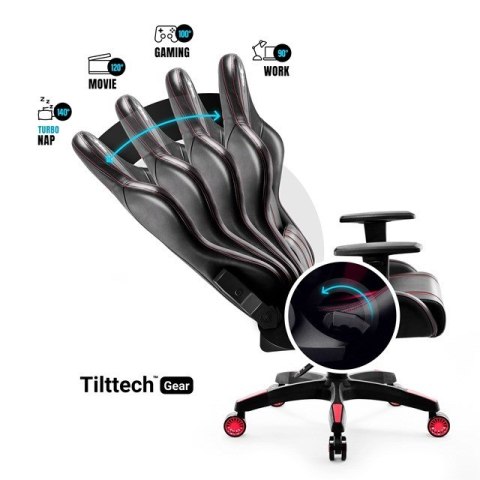 DIABLO CHAIRS Fotel gamingowy DIABLO X-ONE 2.0 normal fotel czarno-czerwony
