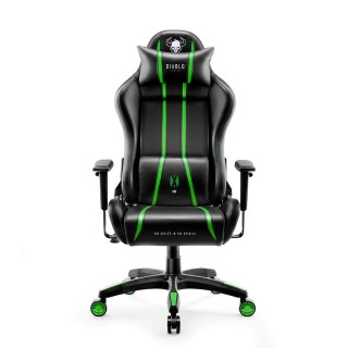 DIABLO CHAIRS Fotel gamingowy DIABLO X-ONE 2.0 normal fotel czarno-zielony