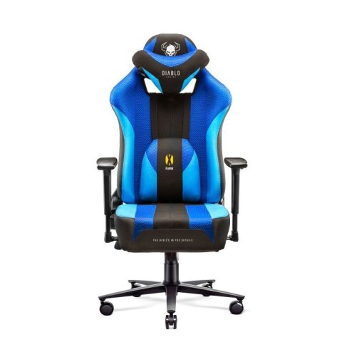 DIABLO CHAIRS Fotel gamingowy DIABLO X-PLAYER 2.0 Frost Black normal fotel