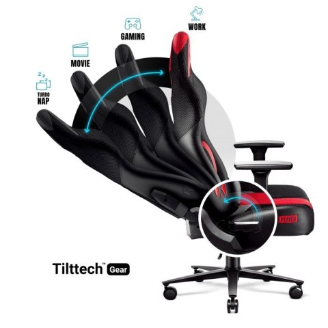 DIABLO CHAIRS Fotel gamingowy DIABLO X-PLAYER 2.0 king fotel antracytowo-karmazynowy