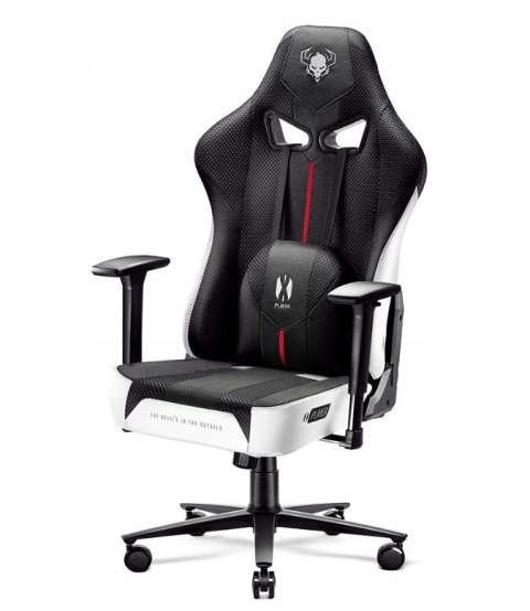 DIABLO CHAIRS Fotel gamingowy DIABLO X-PLAYER 2.0 normal fotel biało-czarny