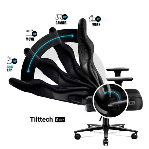 DIABLO CHAIRS Fotel gamingowy DIABLO X-PLAYER 2.0 normal fotel czarno-czarny