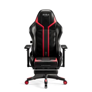 DIABLO CHAIRS Fotel gamingowy DIABLO X-RAY normal fotel czarno-czerwony