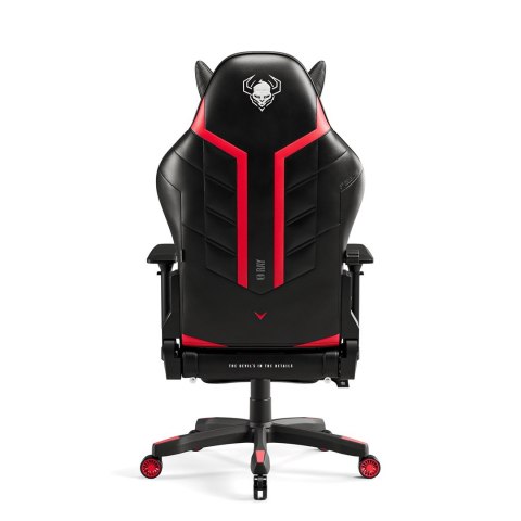 DIABLO CHAIRS Fotel gamingowy DIABLO X-RAY normal fotel czarno-czerwony