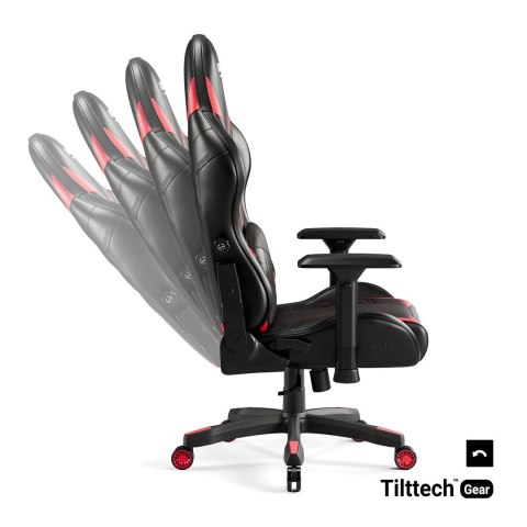 DIABLO CHAIRS Fotel gamingowy DIABLO X-RAY normal fotel czarno-czerwony