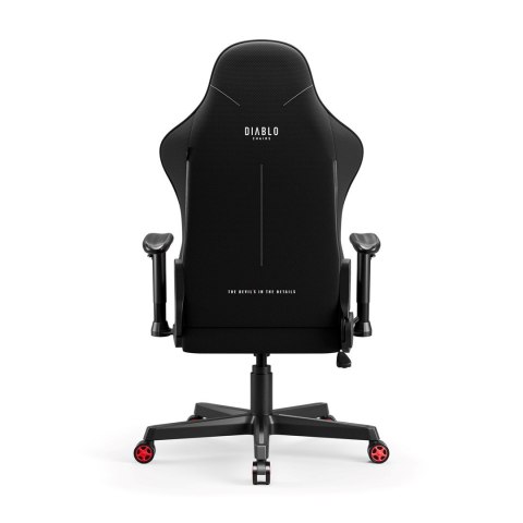 DIABLO CHAIRS Fotel gamingowy DIABLO X-ST4RTER fotel czarno-czerwony