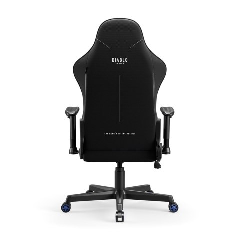 DIABLO CHAIRS Fotel gamingowy DIABLO X-ST4RTER fotel granatowy