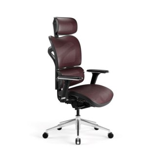 DIABLO CHAIRS Fotel gamingowy DIABLO V-COMMANDER fotel czarno-burgundowy