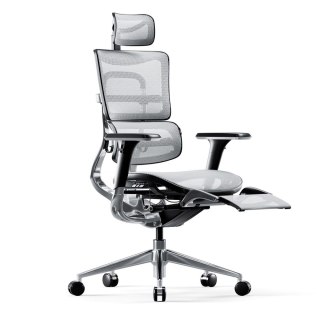 DIABLO CHAIRS Fotel gamingowy DIABLO V-Master: czarno-biały