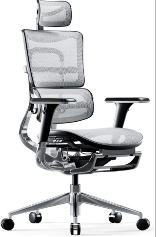 DIABLO CHAIRS Fotel gamingowy DIABLO V-Master: czarno-biały