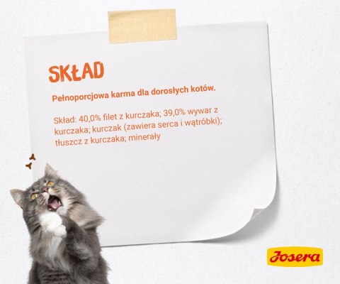 JOSERA JOSERA Filet kurczak - mokra karma dla kota - 70 g JOSERA JOSERA Filet kurczak - mokra karma dla kota - 70 g